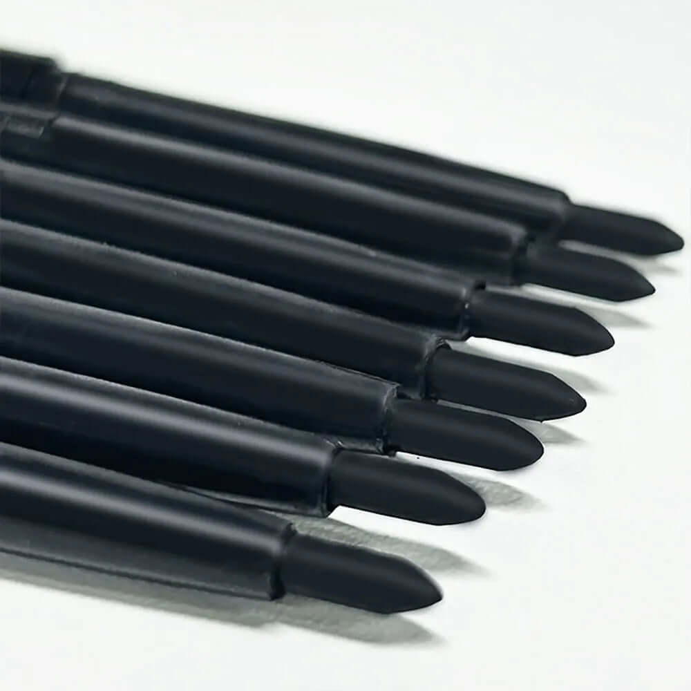 3-Piece Waterproof Black Eyeliner Pencils — Smudge-Proof, Long-Lasting, Beginner-Friendly