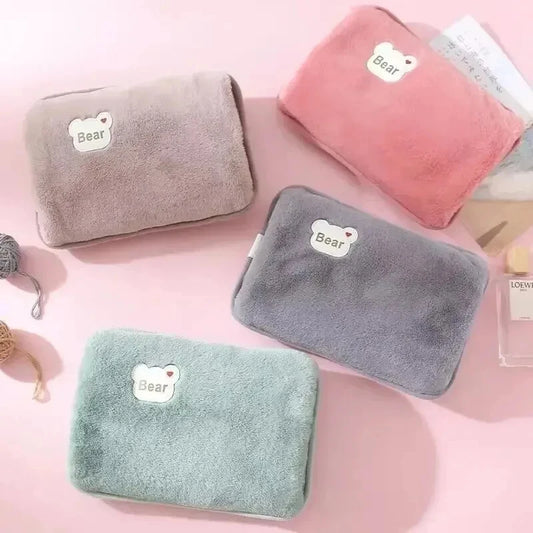 Portable Cute Hand Warmer — Rechargeable Heating Pad, EU Plug, Reusable Heat Bag