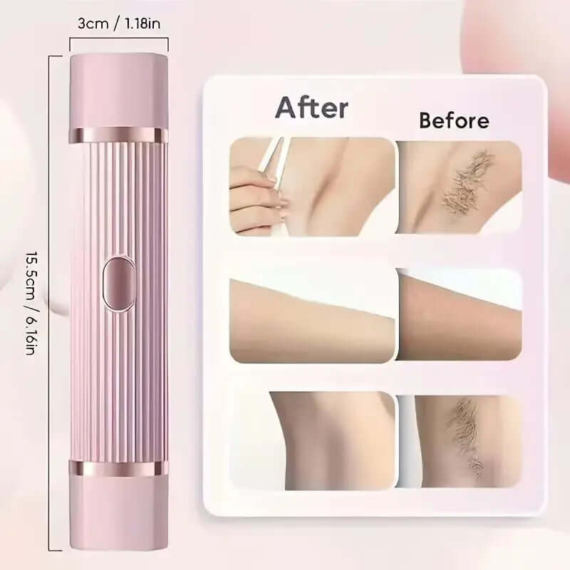 Premium Two-in-One Women’s Shaver — Wet & Dry, Precision Eyebrow & Face