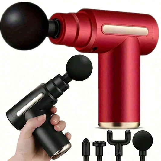 USB Rechargeable Massage Gun – Compact, Deep Tissue Muscle Therapy