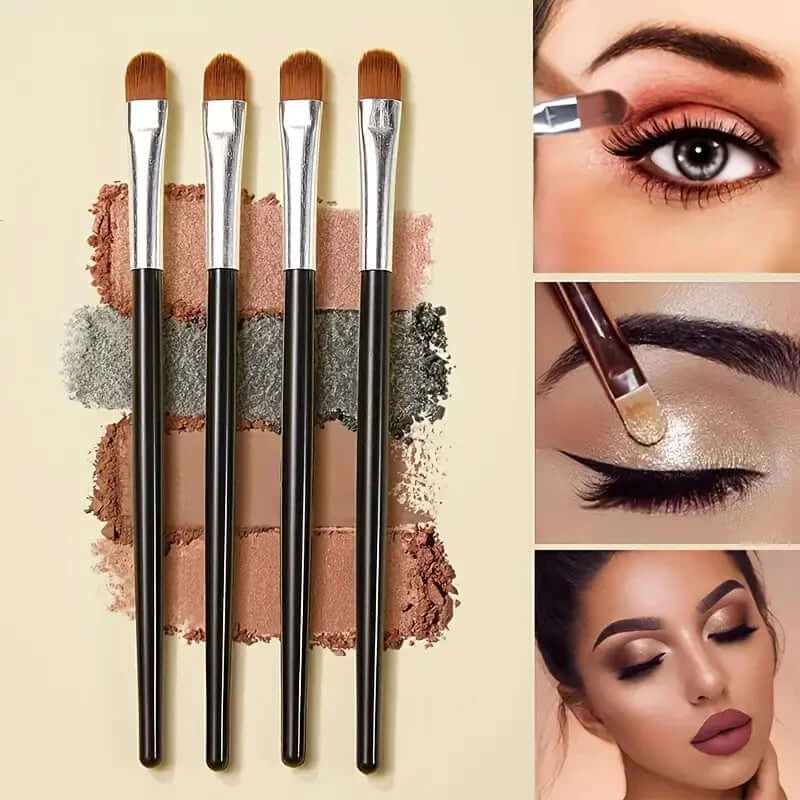 Soft & Fluffy Makeup Brush Set – Professional Kabuki, Foundation, Blending Eyeshadow Tools