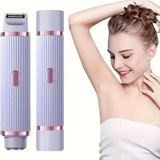 Premium Two-in-One Women’s Shaver — Wet & Dry, Precision Eyebrow & Face
