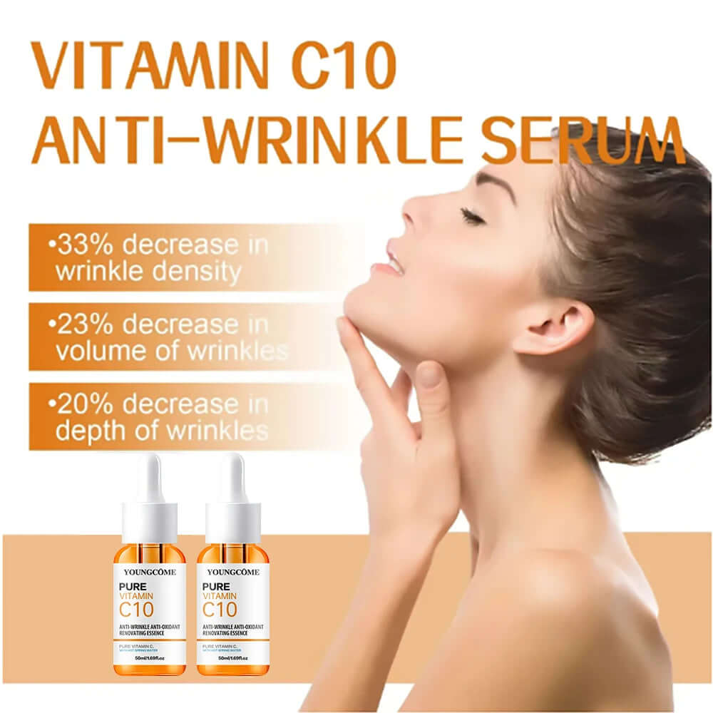 Vitamin C Serum with Hyaluronic Acid – Brighten, Hydrate, Fade Fine Lines