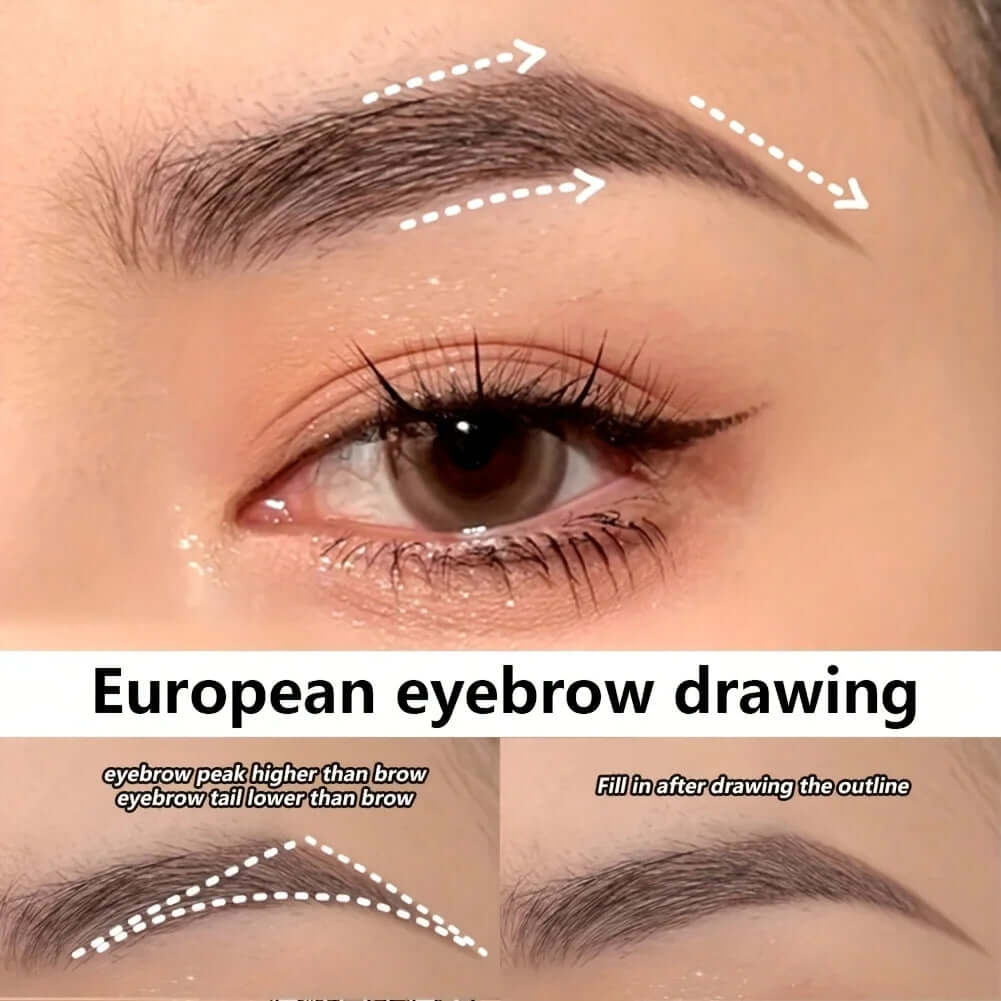 0.008mm Ultra Fine Eyebrow Pen – Long-Lasting, Smudge-Proof, Waterproof