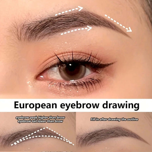0.008mm Ultra Fine Eyebrow Pen – Long-Lasting, Smudge-Proof, Waterproof