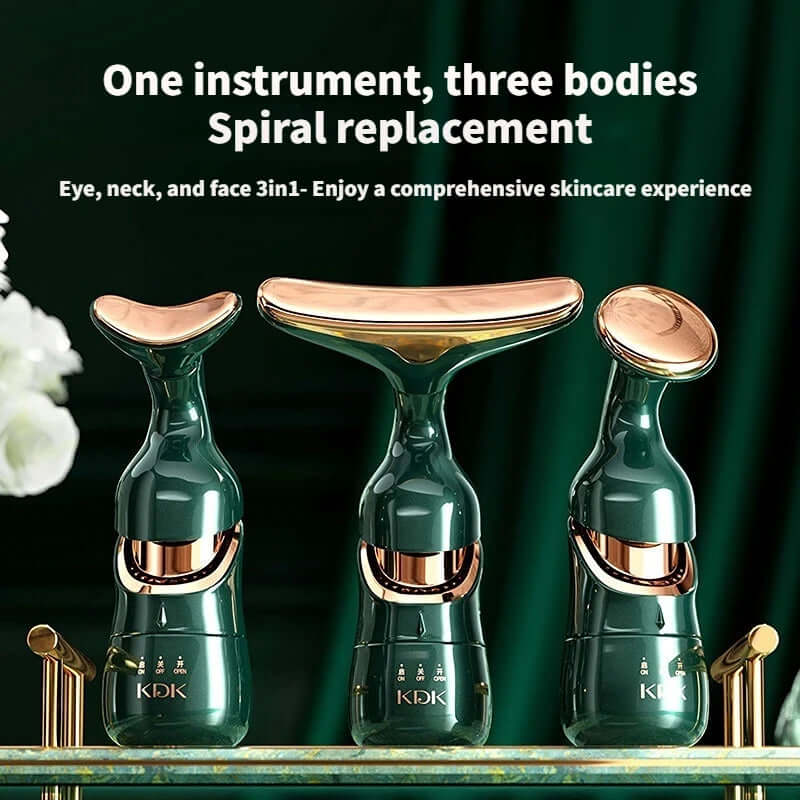 Microcurrent Facial Massager – Lift, Firm, Reduce Wrinkles (Face, Neck & Eye)
