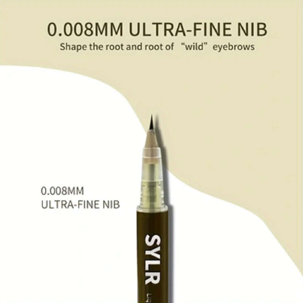 0.008mm Ultra Fine Eyebrow Pen – Long-Lasting, Smudge-Proof, Waterproof