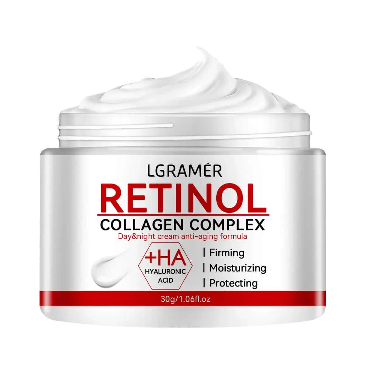 Premium Retinol Lifting Cream — Collagen, Wrinkle Reduction, Moisturizing & Brightening