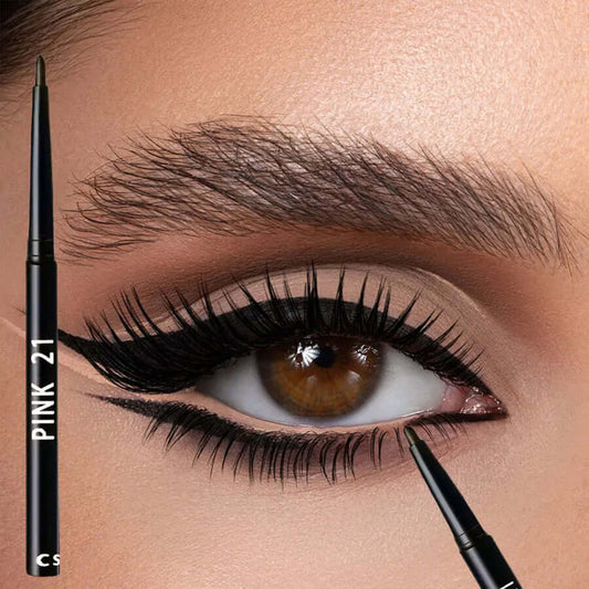 3-Piece Waterproof Black Eyeliner Pencils — Smudge-Proof, Long-Lasting, Beginner-Friendly