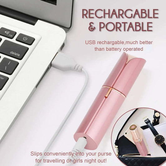 Mini Eyebrow Trimmer & Epilator – Painless, Facial Shaver