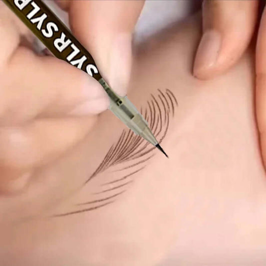 0.008mm Ultra Fine Eyebrow Pen – Long-Lasting, Smudge-Proof, Waterproof