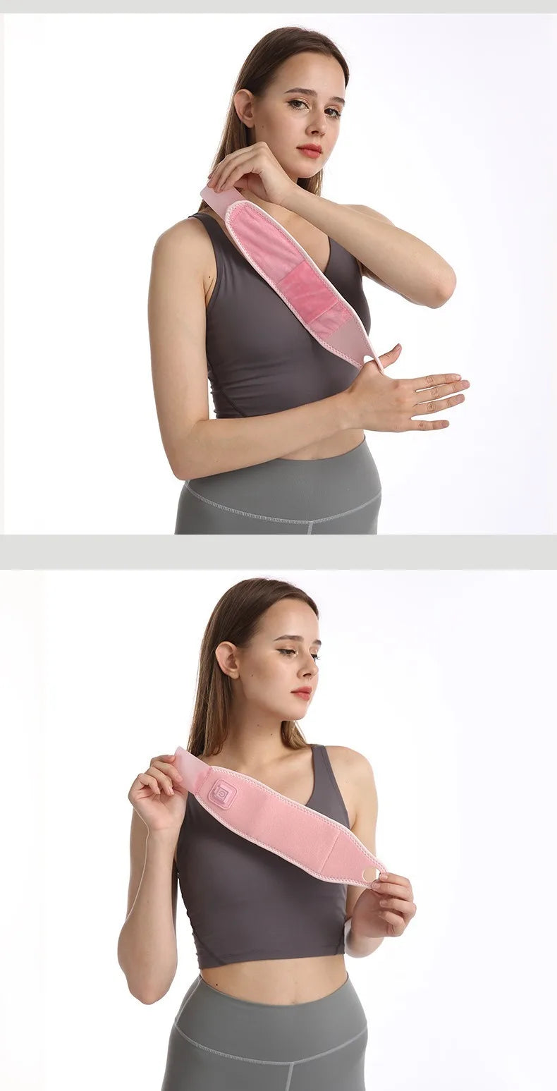 Smart Electric Heating Wrist Massager Brace Warm Arthritis Wristband Hot Compress Support Sleeve Hand Joint Brace Tool Health