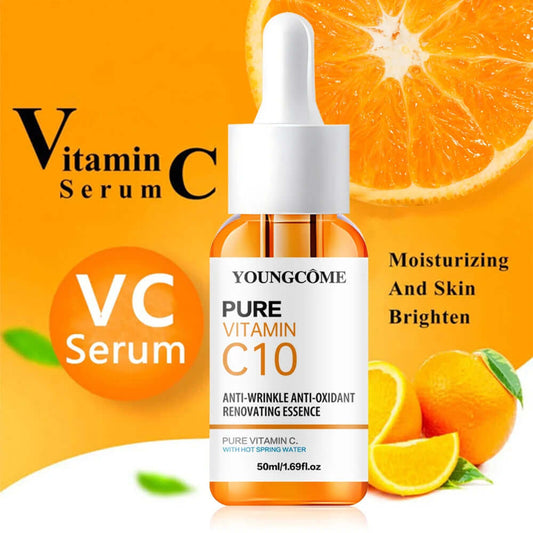 Vitamin C Serum with Hyaluronic Acid – Brighten, Hydrate, Fade Fine Lines