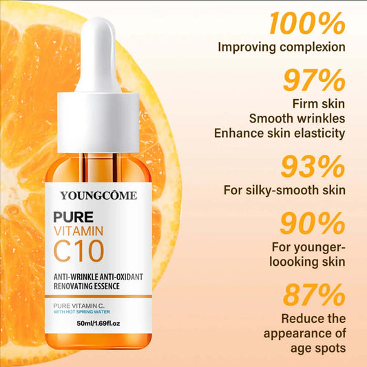 Vitamin C Serum with Hyaluronic Acid – Brighten, Hydrate, Fade Fine Lines